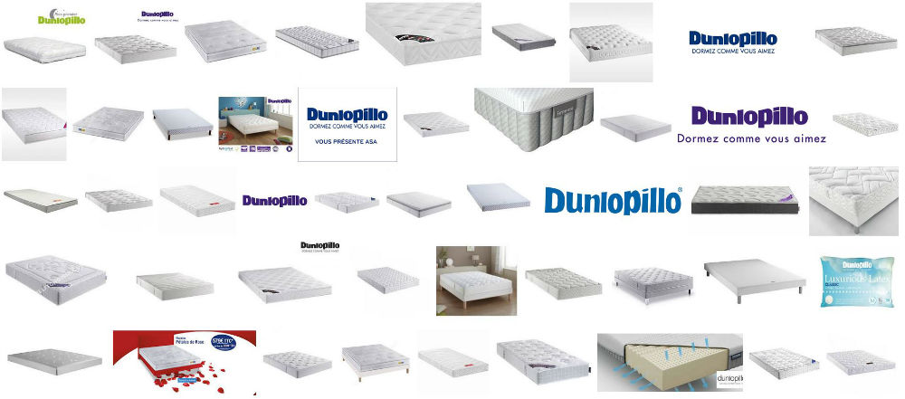 acheter matelas dunlopillo